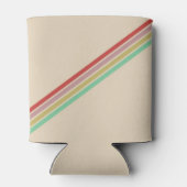 Retro  70's Stripe Blikjeskoeler (Achterkant)