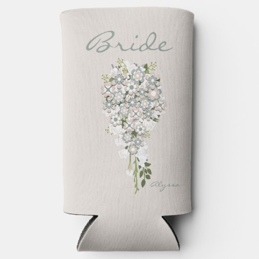 Retro 70's ventilatorkracht groen-witte bride (Voorkant)