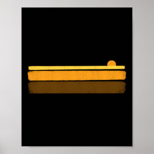 Retro 70s Zomer Es Poster