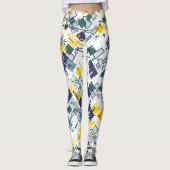 Retro 80-Leggings Leggings (Voorkant)