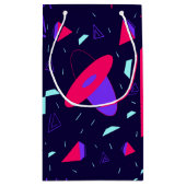 Retro 80s/90s Gift Bag Klein Cadeauzakje (Achterkant)