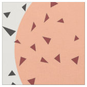 Retro 80's '90's 'Summer Beach Collage Pattern' Stof (Close Up)