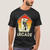 Retro  80s Arcade Video Game Machine Gamer T-shirt (Voorkant)