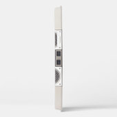 Retro 80s Cassette Recorders Patroon. Case-Mate iPhone Case (Achterkant / Rechts)