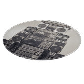 Retro 80s Cassette Recorders Patroon. Snijplank (Hoek)