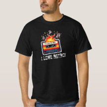 Retro 80s Cassetteshirt – Ik hou van Retro