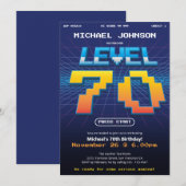 Retro 80s Grappig 70e verjaardagsfeestje Kaart (Voorkant / Achterkant)