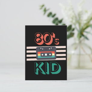 RETRO 80'S KIND - CASSETTE LOVERS BRIEFKAART
