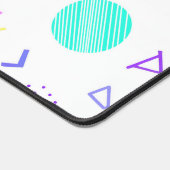 Retro 80s Memphis Geometric Pattern (Coin)