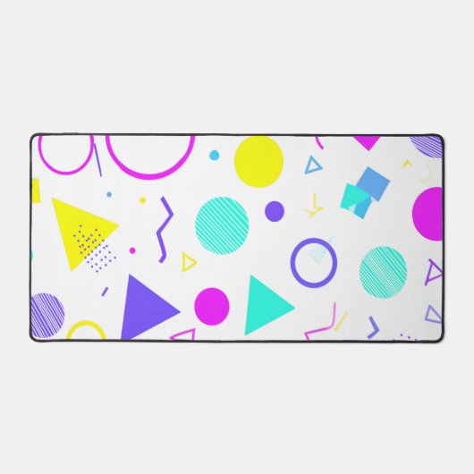 Retro 80s Memphis Geometric Pattern (Recto)