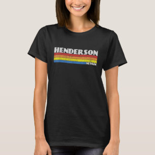 Retro 80s Nevada NV Souvenir Henderson T-shirt