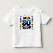Retro 80's Party Kinder Shirts (Voorkant)