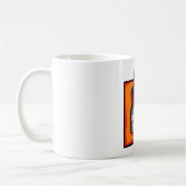 Retro 80s Pop Art Radio Trendy Vintage Koffiemok (Links)