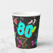 Retro 80's, Retro, elke leeftijd Papieren Bekers (Voorkant)