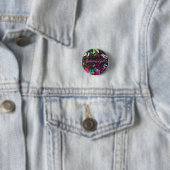 Retro 80's, Retro, elke leeftijd Ronde Button 3,2 Cm (In situ)