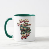 Retro 80s Rollerskate Coffee Mug (Gauche)