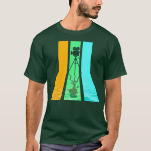 Retro 80s Stijlfilmmaker T-shirt