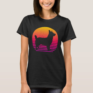 Retro 80's Style Corgi T-shirt