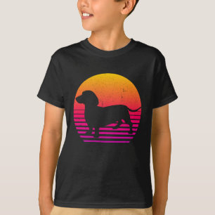 Retro 80's Style Teckel T-shirt