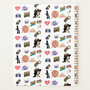 Retro 80's Vibes geheugen Planner