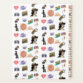 Retro 80's Vibes geheugen Planner