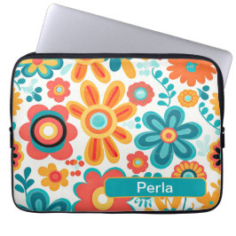 Retro 8 laptop sleeve