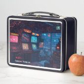 Retro 90s 80s Arcade Tin Lunchbox (In situ)