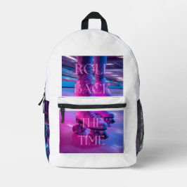 Retro 90s BackPack Neon Streetwear Bag Bedrukte Rugzak