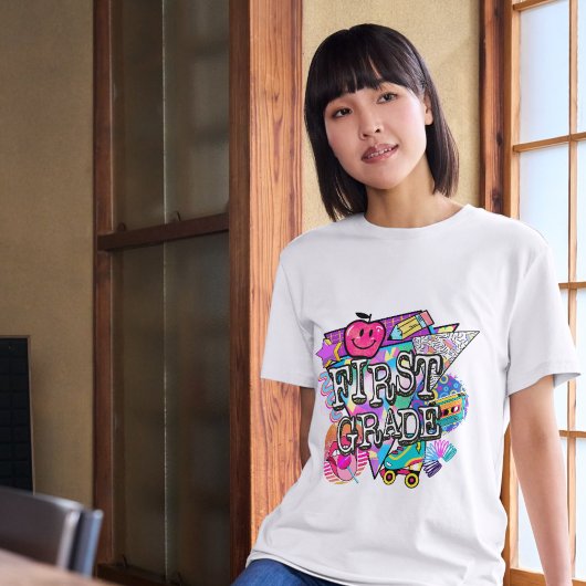 Retro 90's eersteklas Tshirt