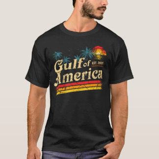 Retro 90's Golf van Amerika 2025 Amerikaanse vlag  T-shirt