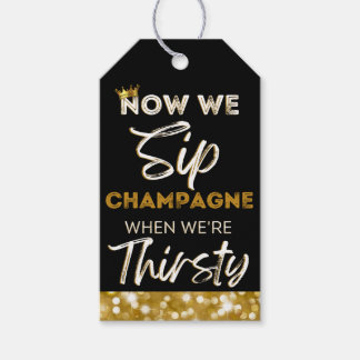 Retro 90's Hip Hop Baby shower|Birthday Champagne Cadeaulabel