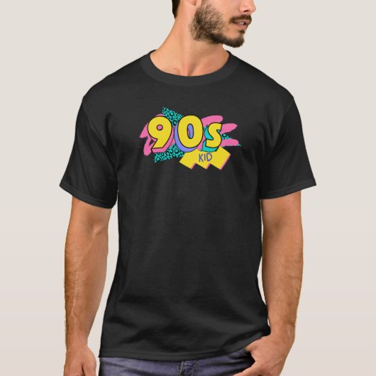 Retro 90s Kind Logo T-shirt (Voorkant)