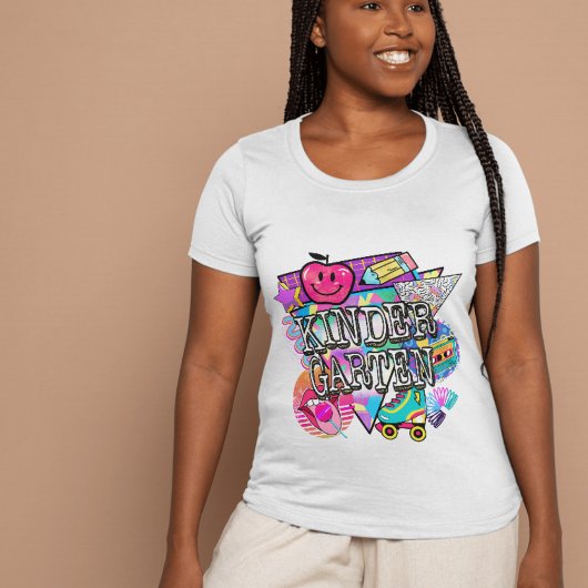 Retro 90's Kleuterschool Tshirt