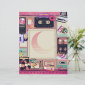 Retro 90's Letterhead (Staand voorkant)