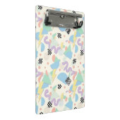 Retro 90s Memphis Aesthetic Pattern Mini Klembord (Schuin)