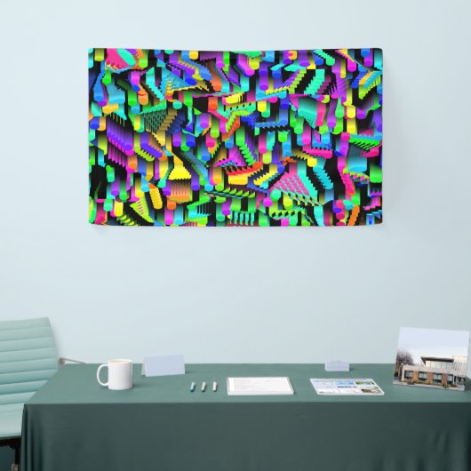 RETRO 90S PATROON ACCENT SPANDOEK (Beurs)