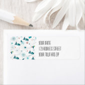 Retro A Go-kerst Etiket (Insitu)