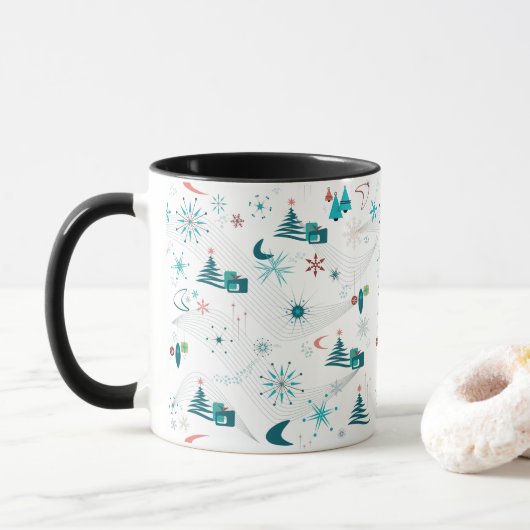 Retro A Go-kerst Mok (Met donut)