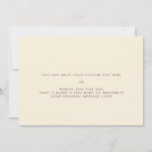 Rétro à ma femme d'honneur sur ma carte de jour de (Dos)