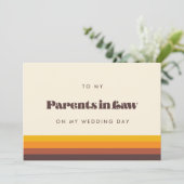 Retro à mes parents en droit sur ma carte de jour (Debout devant)