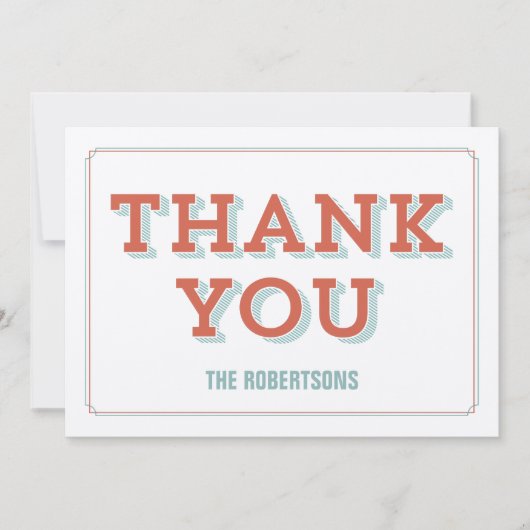 Retro Aangepaste kaarten voor viltpapier (Voorkant)