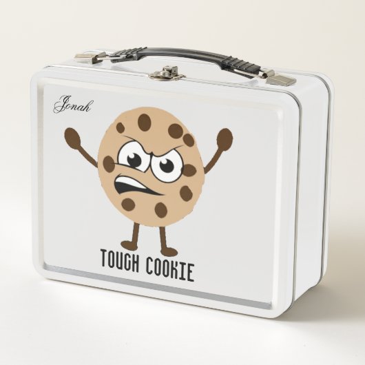 Retro aangepaste naam lunchbox - Inspirerend quote (Voorkant)
