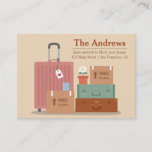 Retro Aankondigingen van het Huis van Dozen en van