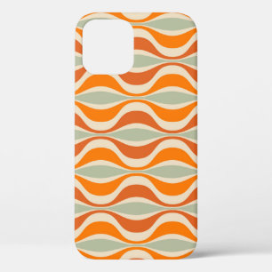 Retro Abstract: 50s-60s Naadloze Stijl iPhone 12 Hoesje