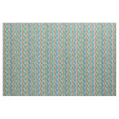 Retro abstract gestreept ontwerp in Ikat-stijl. Stof (Yard (91,4 cm))