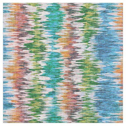Retro abstract gestreept ontwerp in Ikat-stijl. Stof (Close Up)