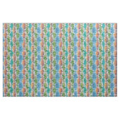 Retro abstract gestreept ontwerp in Ikat-stijl. Stof (Fat Quarter)