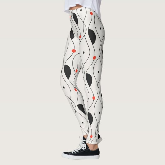 Retro Abstract Leggings (Links)