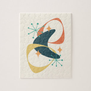 Retro Abstract Legpuzzel