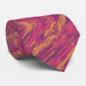 Retro Abstract Marble Necktie Stropdas (Opgerold)
